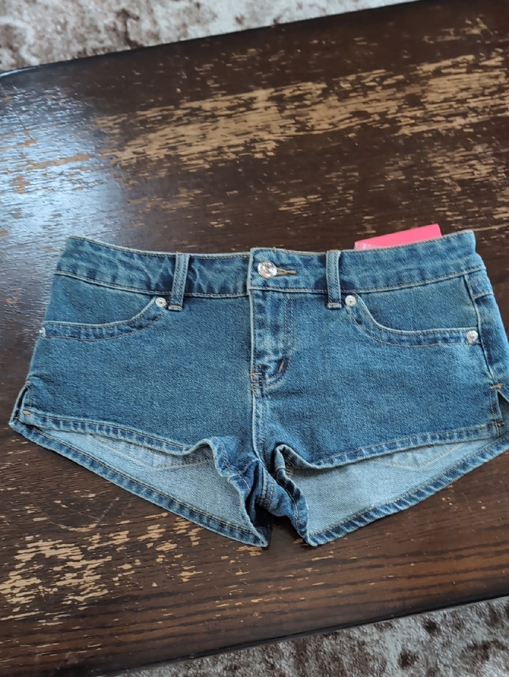 Ediktes Denim Low-Rise Women’s Micro Shorts - NWT